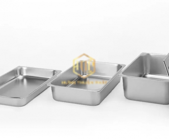 Khay Inox G/N - 1/1 - Khay Kem Inox 1/1 - Khay buffet 1/1