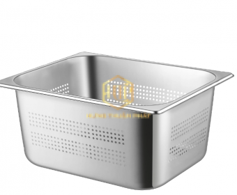 Khay Inox G/N lỗ 1/2 - Khay buffet lỗ 1/2