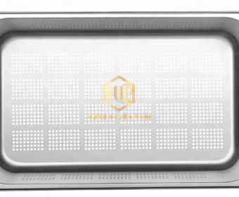 Khay Inox G/N lỗ 1/1 - Khay buffet lỗ 1/1