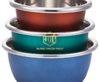 Thau Inox Hưng Thuận Phát có màu HPT