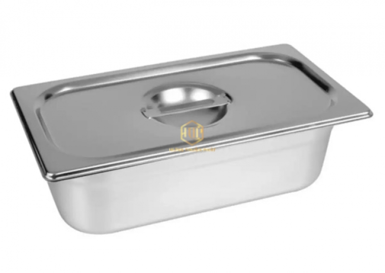 Khay Inox G/N - 1/3 - Khay Kem Inox 1/3 - Khay buffet 1/3