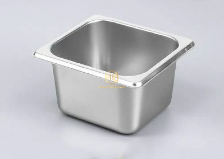 Khay Inox G/N - 1/6 - Khay Kem Inox 1/6 - Khay buffet 1/6