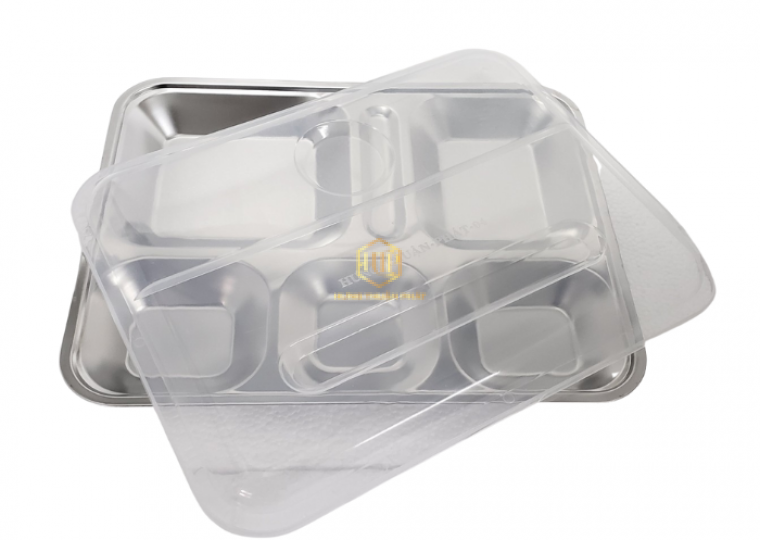 Khay cơm 6 ngăn Đặc Biệt ( Inox 201) 