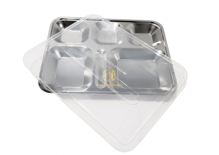 Khay cơm 6 ngăn Đặc Biệt ( Inox 201) 