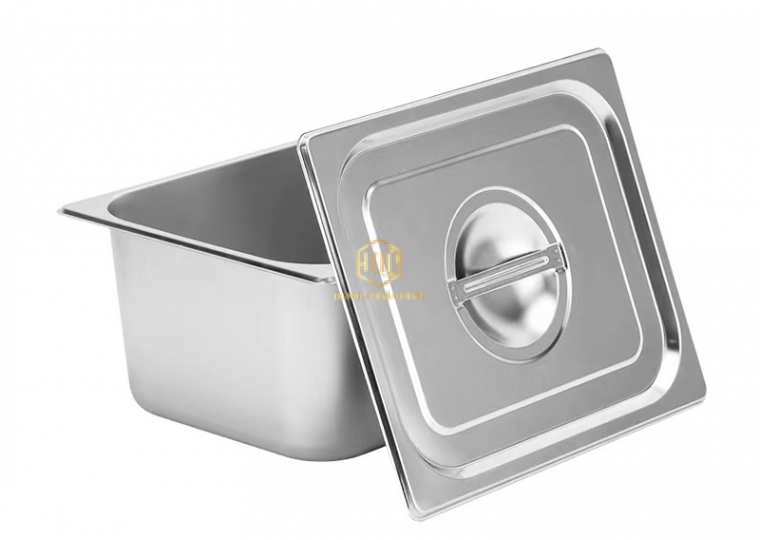 Khay Inox G/N - 1/2 - Khay Kem Inox 1/2 - Khay buffet 1/2