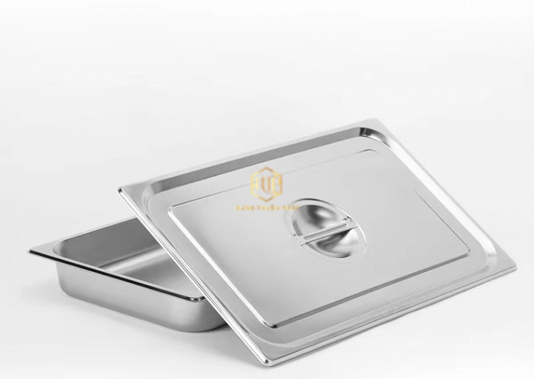 Khay Inox G/N - 1/1 - Khay Kem Inox 1/1 - Khay buffet 1/1