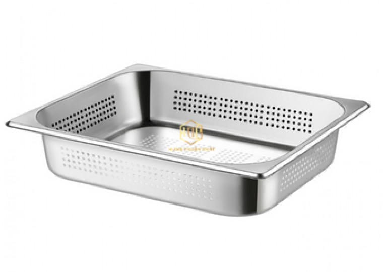 Khay Inox G/N lỗ 1/1 - Khay buffet lỗ 1/1