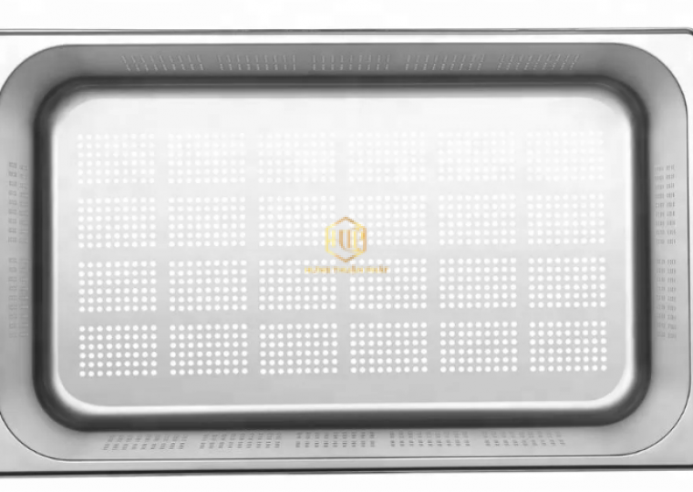 Khay Inox G/N lỗ 1/1 - Khay buffet lỗ 1/1