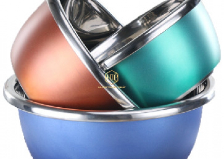 Thau Inox Hưng Thuận Phát có màu